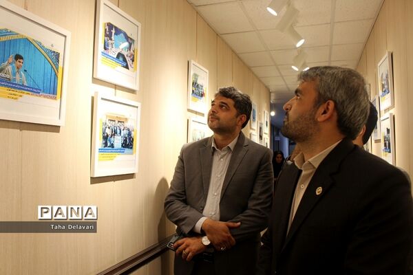 افتتاح نگارخانه سازمان دانش‌آموزی شهرستان‌های استان تهران با عنوان «فرصت نوجوانی»