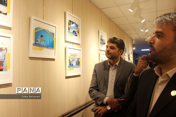 افتتاح نگارخانه سازمان دانش‌آموزی شهرستان‌های استان تهران با عنوان «فرصت نوجوانی»