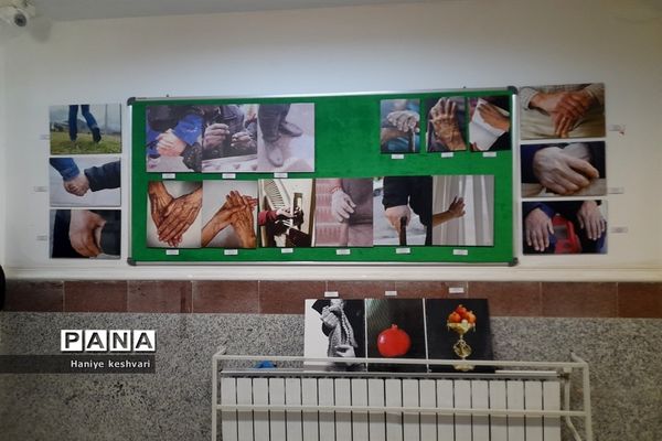 نمایشگاه نقاشی عفاف در شهرستان ورامین