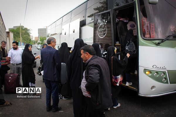 اعزام دانش‌آموزان زیارت اولی آذربایجان غربی به مشهد مقدس