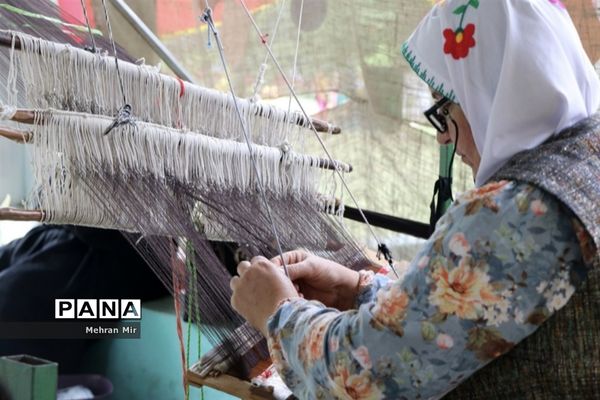 بازدید از غرفه‌های سالروز تاسیس سازمان دانش‌آموزی در گلستان