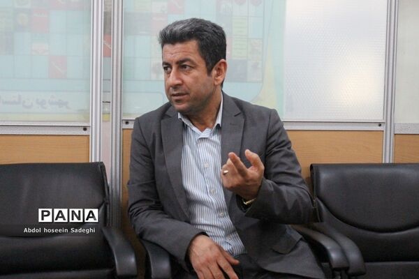 بازدید معاون آموزش متوسطه اداره کل آموزش و پرورش استان بوشهر از سازمان دانش‌آموزی استان