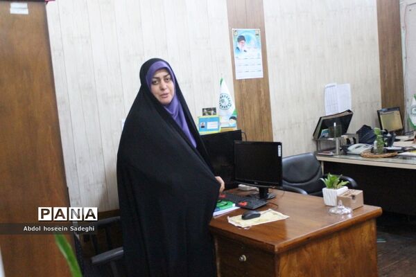 بازدید معاون آموزش متوسطه اداره کل آموزش و پرورش استان بوشهر از سازمان دانش‌آموزی استان
