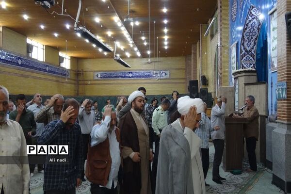 برگزاری نماز جمعه در شهر جوادآباد