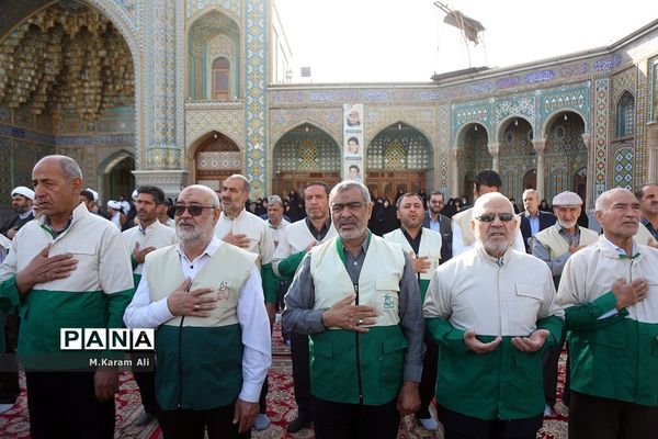 ِآیین جاروکشی حرم کریمه اهل بیت(س)