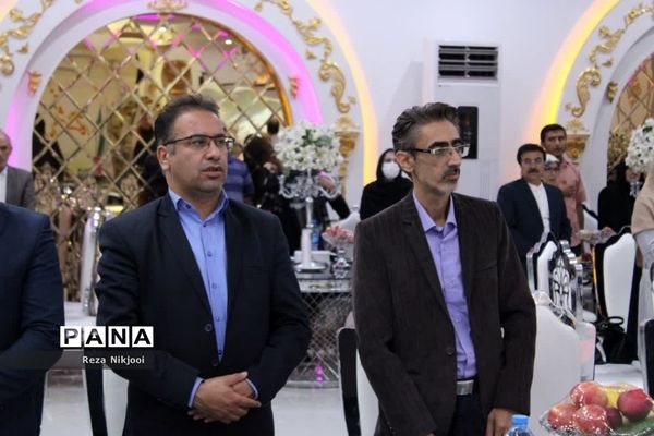 تجلیل از بازنشستگان منطقه ناحیه یک بهارستان