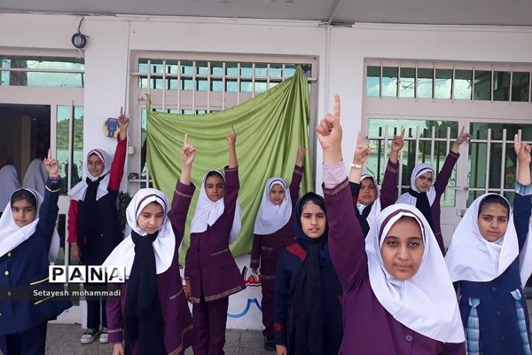 عزاداری شهادت امام‌جعفر صادق(ع) در دبستان حضرت زهرا(س)‌۲ رودهن