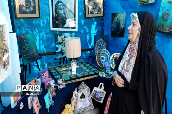 افتتاح نمایشگاه دست‌سازه‌های دانش‌آموزی هنرستان سمیه منطقه ۱۳