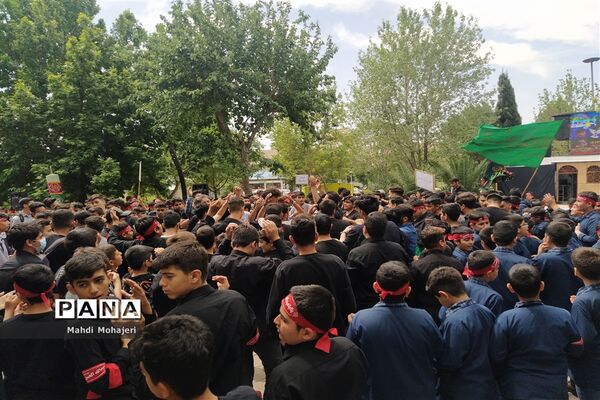 هیات دانش‌آموزی منطقه ۱۶ به‌مناسبت شهادت امام جعفر صادق (ع)
