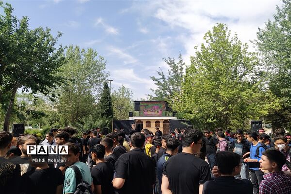 هیات دانش‌آموزی منطقه ۱۶ به‌مناسبت شهادت امام جعفر صادق (ع)