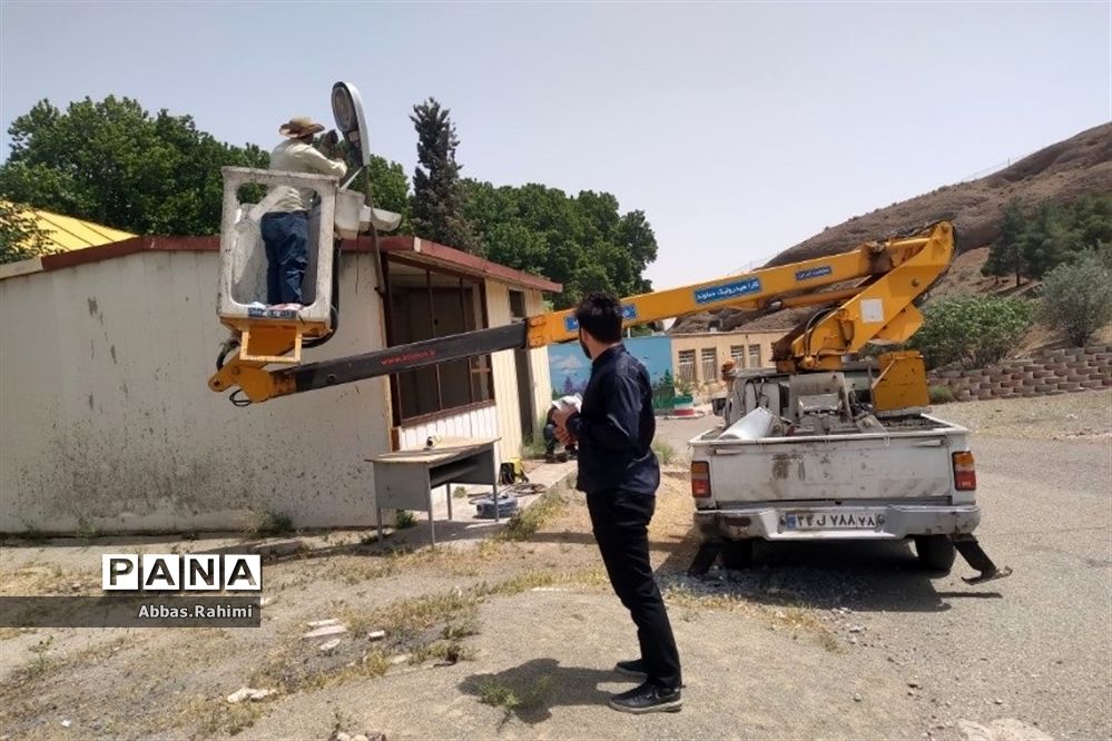 آماده‌سازی اردوگاه شهید مظفر توچال پاکدشت