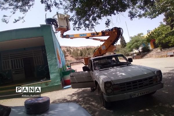 آماده‌سازی اردوگاه شهید مظفر توچال پاکدشت