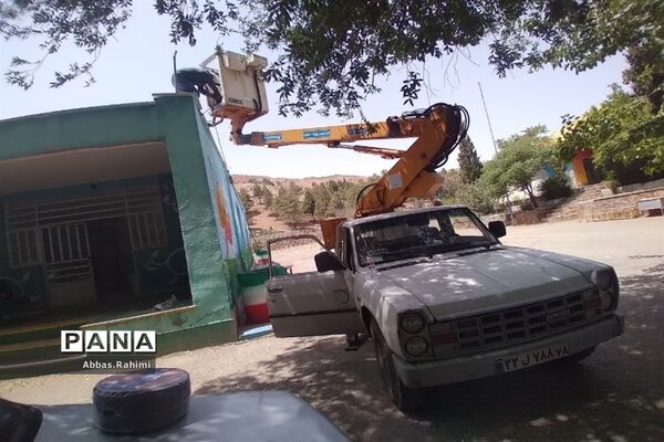 آماده‌سازی اردوگاه شهید مظفر توچال پاکدشت