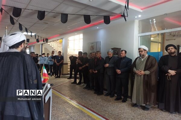 هیات عزاداری دانش‌آموزان منطقه 2 به‌مناسبت شهادت امام جعفر صادق (ع)
