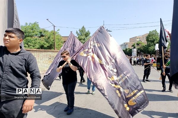 سوگواری مردم پاکدشت در عزای صادق آل‌محمد
