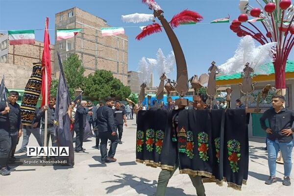 سوگواری مردم پاکدشت در عزای صادق آل‌محمد
