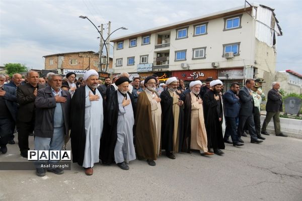 مراسم دسته‌‎روی سالروز شهادت امام صادق علیه السلام در شهر سورک