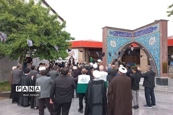 مراسم دسته‌‎روی سالروز شهادت امام صادق علیه السلام در شهر سورک