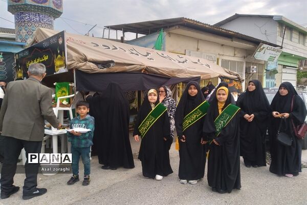 مراسم دسته‌‎روی سالروز شهادت امام صادق علیه السلام در شهر سورک