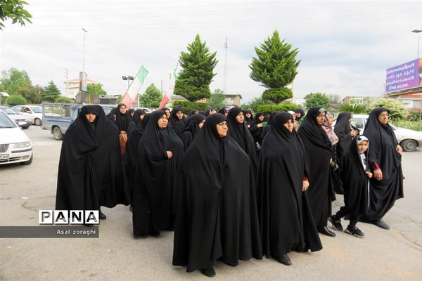 مراسم دسته‌‎روی سالروز شهادت امام صادق علیه السلام در شهر سورک