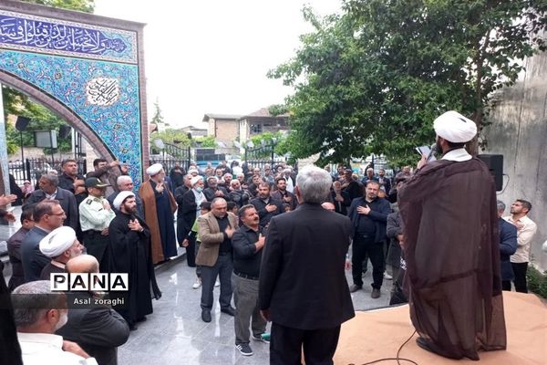 مراسم دسته‌‎روی سالروز شهادت امام صادق علیه السلام در شهر سورک