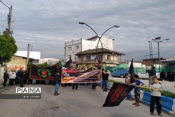 مراسم دسته‌‎روی سالروز شهادت امام صادق علیه السلام در شهر سورک