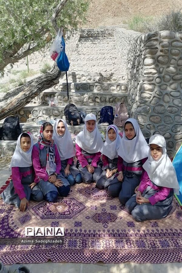 اردوی تفریحی دانش‌آموزان دبستان حضرت زینب(س) شهرستان خاتم