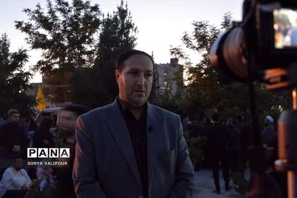 دسته عزاداری به‌مناسبت شهادت امام جعفر صادق در بهارستان 2