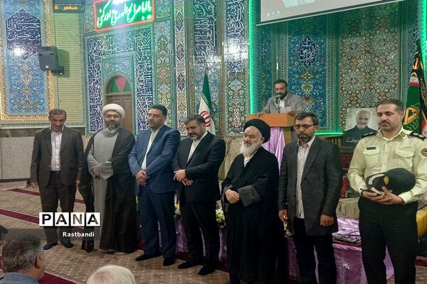 حضور وزیر فرهنگ و ارشاد اسلامی در مسجد احباب الحسین(ع)