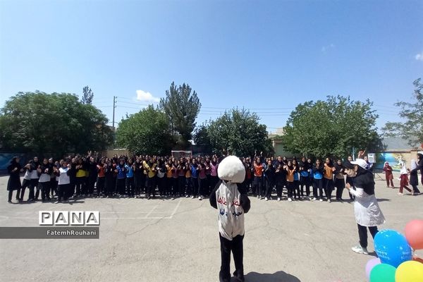 اختتامیه المپیاد ورزشی درون مدرسه‌ای در شهرستان خلیل‌آباد