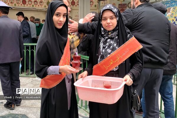 دانش‌آموزان زیارت اولی آذربایجان غربی در مشهد مقدس