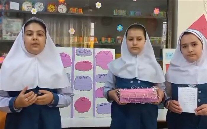 روایت گروهی از دانش‌آموزان پژوهنده طرح جابر بن حیان در دبستان کوثر رودهن  از اجرای این طرح/ فیلم