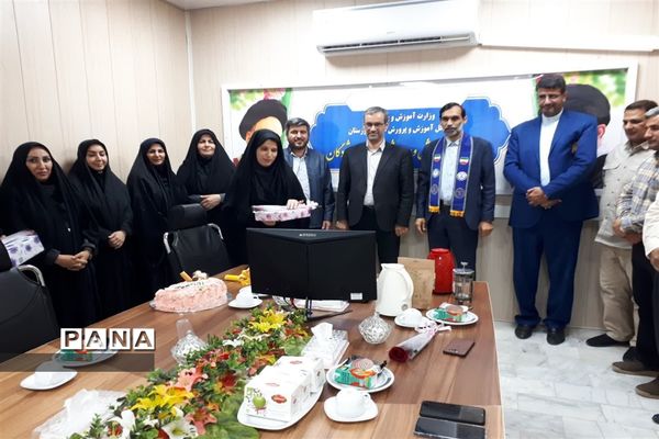 سفر مدیر سازمان دانش‌آموزی استان خوزستان به شادگان