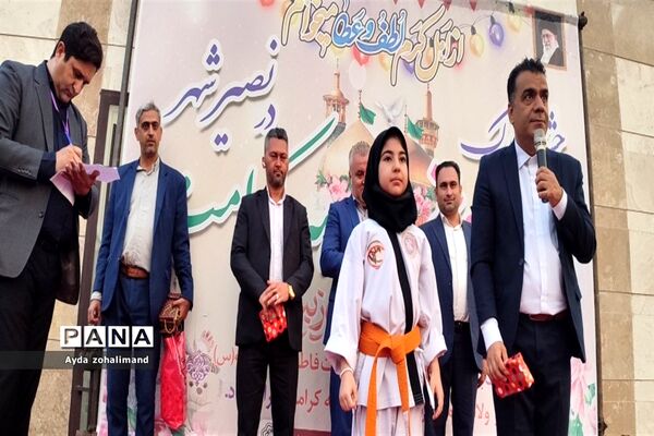 جشن بزرگ دهه کرامت در نصیرشهر