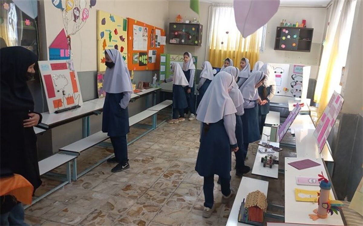 اختتامیه طرح جابربن حیان در دبستان کوثر رودهن /فیلم