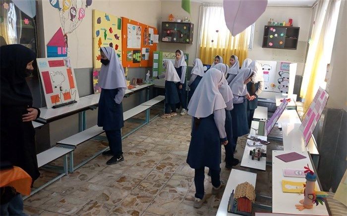 اختتامیه طرح جابربن حیان در دبستان کوثر رودهن /فیلم