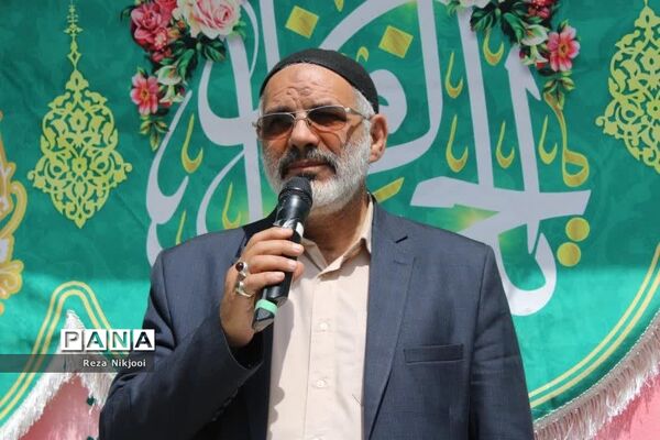 آیین یادبود خیر مدرسه‌ساز‌ حاج علی اکبر واعظی در ناحیه یک بهارستان