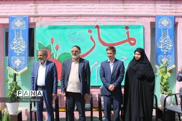 آیین یادبود خیر مدرسه‌ساز‌ حاج علی اکبر واعظی در ناحیه یک بهارستان