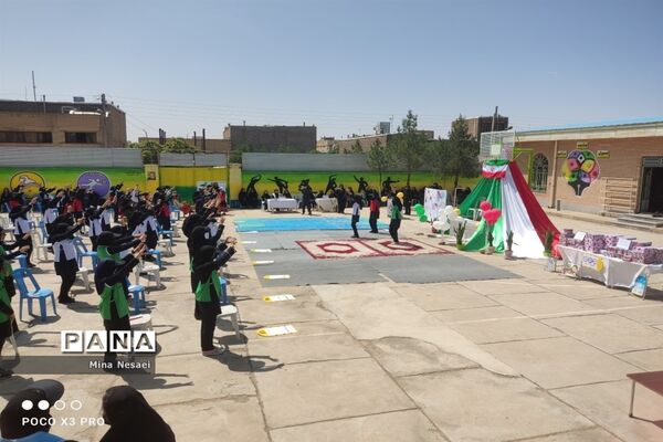 اختتامیه المپیاد‌های ورزشی درون‌مدرسه‌ای در شهرستان کاشمر