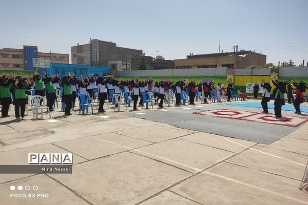 اختتامیه المپیاد‌های ورزشی درون‌مدرسه‌ای در شهرستان کاشمر