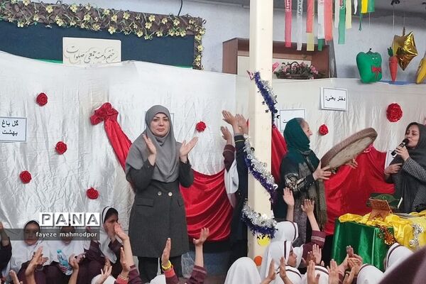 جشن ولادت حضرت معصومه(س) و روز دختر در دبستان حضرت زهرا(س) یک رودهن