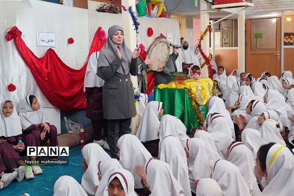 جشن ولادت حضرت معصومه(س) و روز دختر در دبستان حضرت زهرا(س) یک رودهن