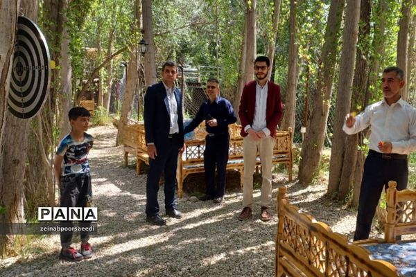 اردوی تفریحی و آموزشی معاونان و مربیان پرورشی در روستای فرح‌آباد شهرستان فیروزکوه