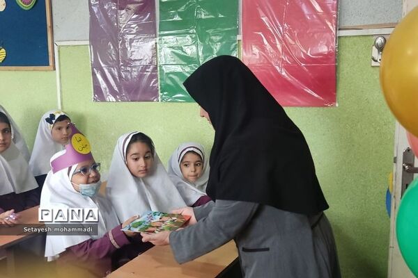 جشن الفبا در دبستان حضرت زهرا (س) ۲ و پروین اعتصامی رودهن
