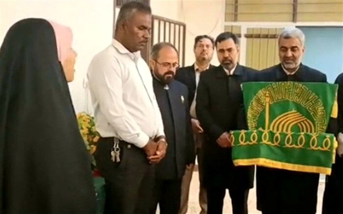 مراسم استقبال از پرچم حرم رضوی