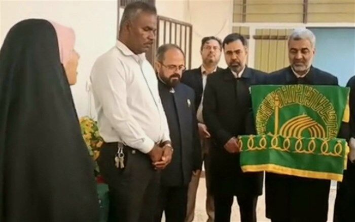 مراسم استقبال از پرچم حرم رضوی