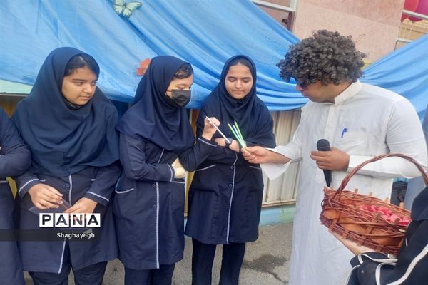 جشن ولادت حضرت فاطمه معصومه(س) و بزرگداشت روز دختر در دبیرستان عدالت‌ بخش جوادآباد