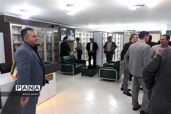 آیین افتتاحیه کتابخانه‌ وقفی حضرت خدیجه (س) در مشهد