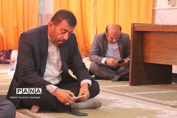 زیارت عاشورا در اداره‌کل آموزش و پرورش استان بوشهر