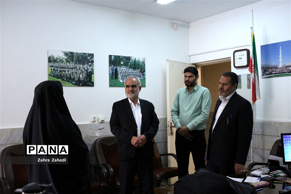 بازدید مدیرکل آموزش‌وپرورش استان مرکزی از سازمان دانش‌آموزی